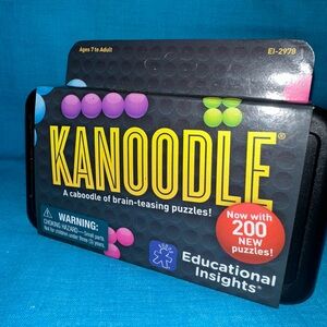 Educational Insights Kanoodle Puzzle - Black and Yellow